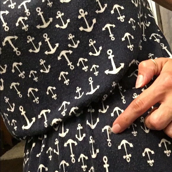 Navy Anchor Dress - Picture 7 of 8